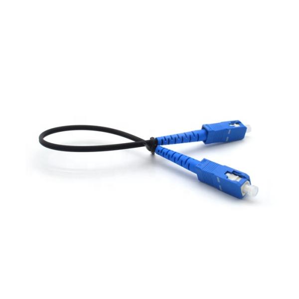 Round 100m 200m SC LC FTTH Drop Cable OFNP Jacket