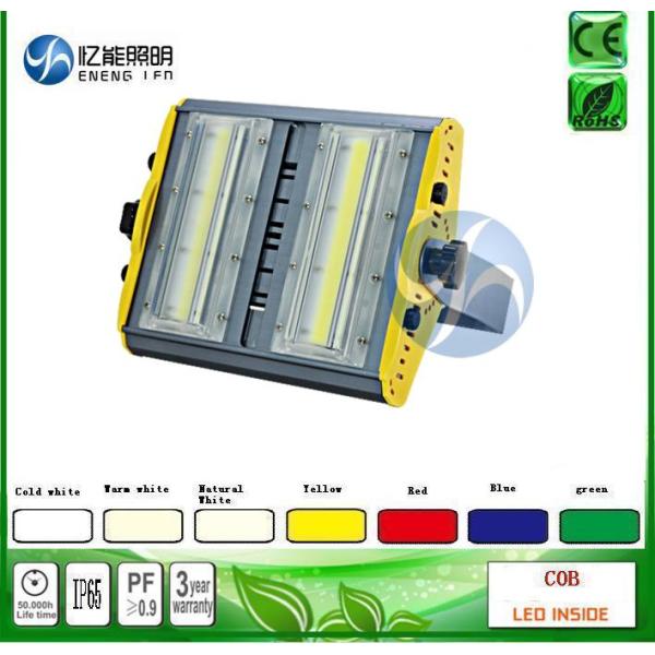 high power Red green green blue yellow 80W led cob flood light led Tunnel lamp120-140LM/W with Bridgelux AC85-265V