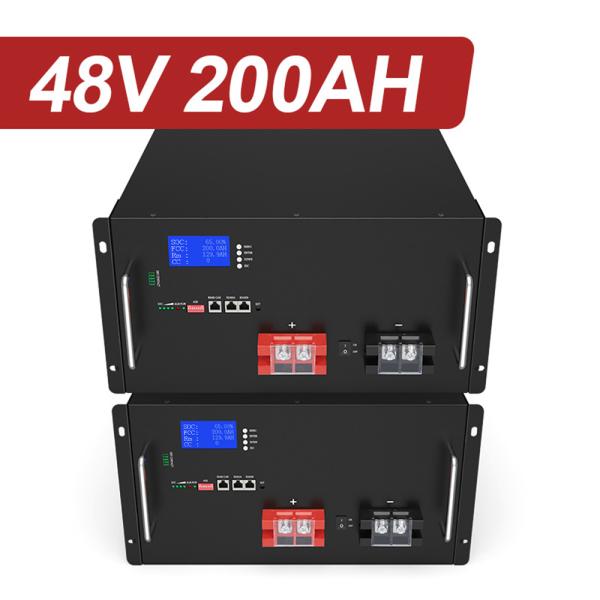 Energy Storage BMS Deep Cycle Rechargeable Storage Solar 48V 200Ah Lithium Ion Battery LiFePO4 for UPS Golf Cart