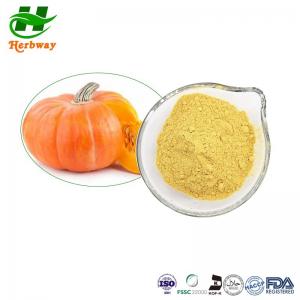 China Herbway Pumpkin Powder / Cucurbita Powder Health Products Food Grade wholesale