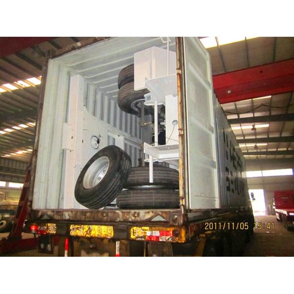 High Strength 13T FUWA Axle 12m Cargo Shipping Flatbed Truck Trailer