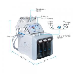 China 6 IN 1 Water Oxygen Skin Diamond Dermabrasion Machine/Hydro Dermabrasion Machine wholesale