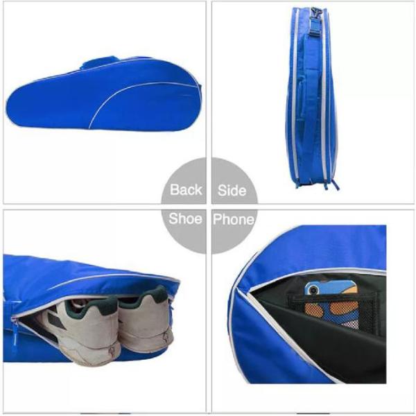 Waterproof Dustproof Sports Racket Tennis Bag Customized Logo