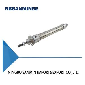 10Y-1 mini Stainless steel air cylinder with valve and switch design  10bar