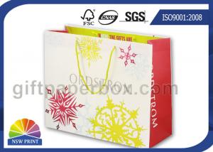 China Customized Paper Bags / Tote Shopping Paper Bag for Retail , Apparel , Garment Packing wholesale