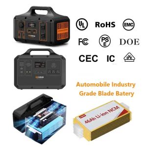 2000w Portable Power Station , Blade Battery Solar Generator