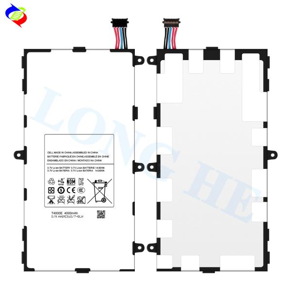 Tablet Replacement Li-ion Battery T4000E for Samsung Galaxy Tablet 3 7.0' 210 T211 T215 P3200 4000mAh 3.7V