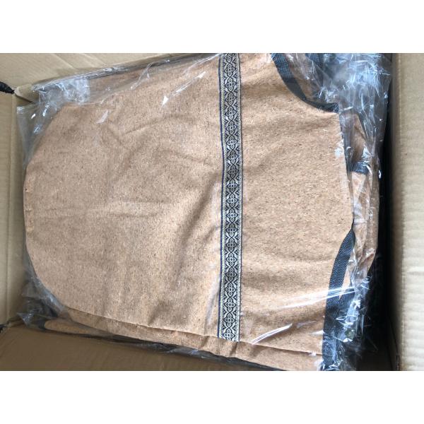 Factory Wholesale 35''x13.5'' Large Capacity Casual Look Cork Yoga Mat Fitness Shoulder Bag