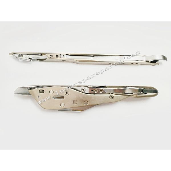Metal Rapier Loom Spare Parts Rapier Gripper Head For TP600 Six Months Warranty
