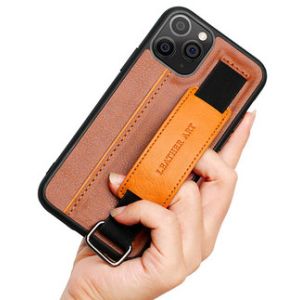 iPhone 12 6.1 inch Leather Holder Cell Phone Case Stand Function