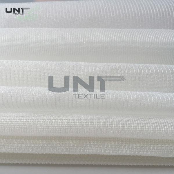 Fusible Interlining Warp And Tricot Knitted Fabrics With Wet Finish Process W1110