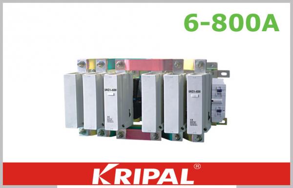 Quality Industrial 800A AC Contactor Mechanical Interlock Motor Overload Protection for sale
