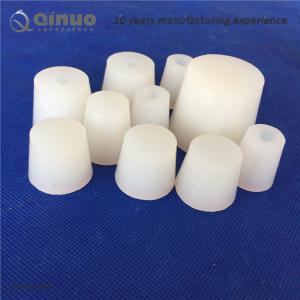 China Shanghai Qinuo Manufacture Laboratory Lab Flask Test Tube Bottle Glassware Tapered Rubber Plug Bung Stopper wholesale