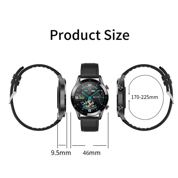 Intelligent BLE Call NFC Round Face Smartwatches Casual Fitness Wear