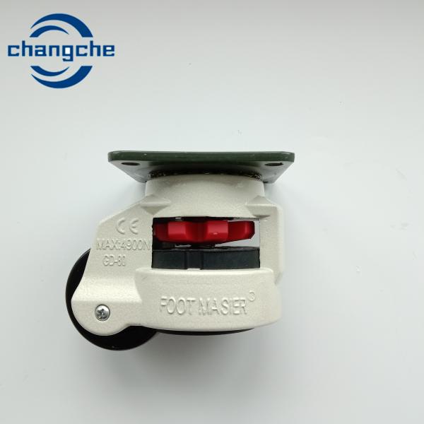 Premium Quality Heavy Duty Swivel Casters - 6 Inches Wheel Diameter 2 Inches Plate Length