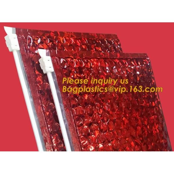 Bubble k bag/bubble slider bag/bubble zipper bag customize color size printing,Bubble Padded Bag EPE/PO Film Bag E