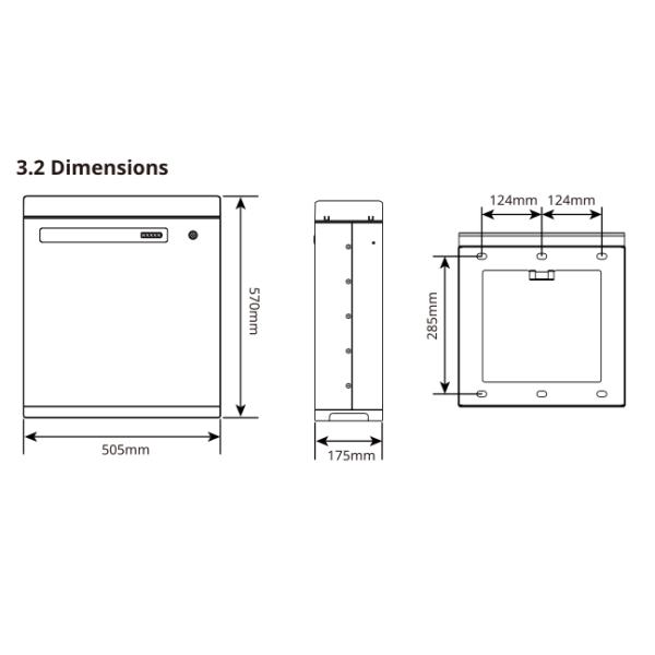 Top quality A+ prismatic cell LifePo4 Lithium Battery 5.4KWH Smart Low Voltage Battery