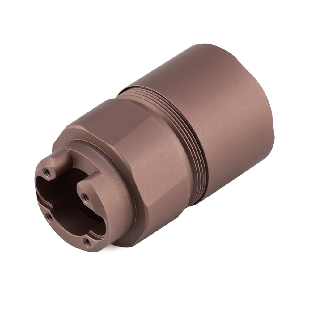 Custom Aluminum Alloy CNC Turning Parts Lightweight Design Anodizing and Fast