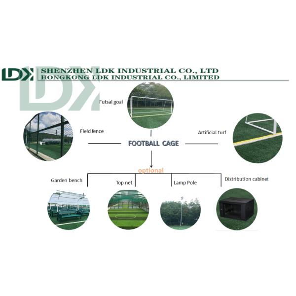 High Quality Professional Football Cage With Composite Board Customized Soccer Equipment