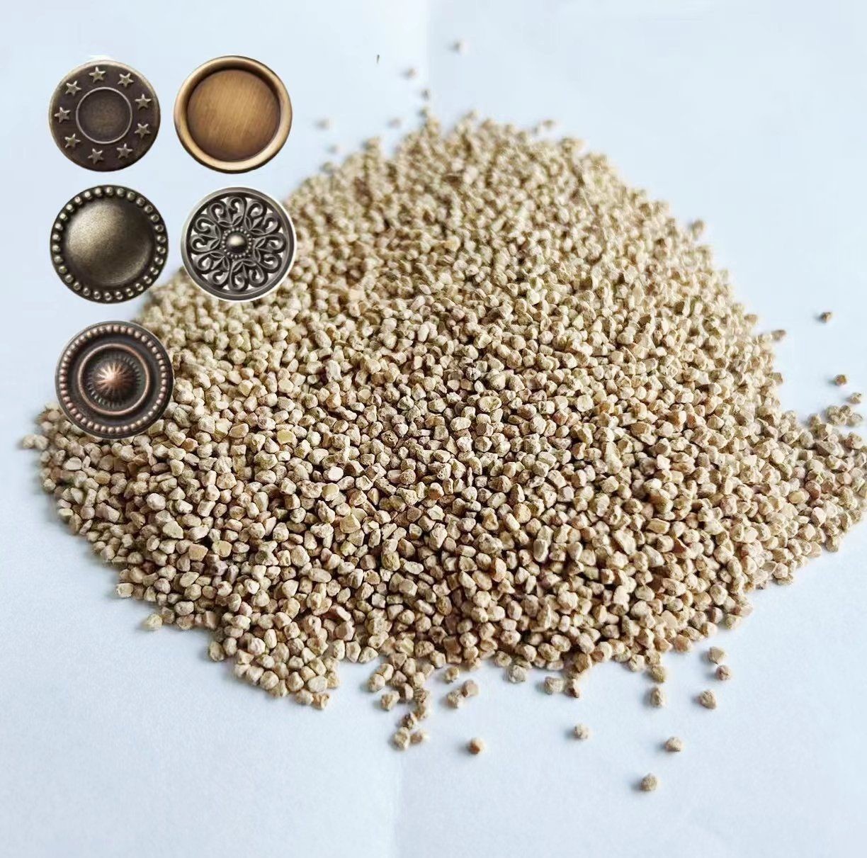 Quality Walnut Shell Abrasive Media F4-F100 Walnut Blasting Material for sale