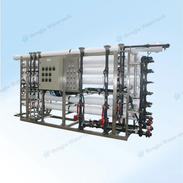 60M3/H Two Stage Reverse Osmosis Water Treatment Equipment RO Water Purifier Machine