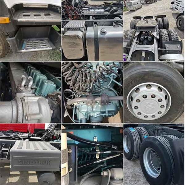 White D12 Second Hand Tractor Head 6x4 420Hp 10 Wheels Tractor Trailer