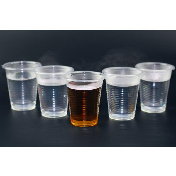 420ML PS DISPOSABLE 14oz CLEAR STRONG PLASTIC FULL PINT BEER GLASSES CUPS WITH LID IS ALSO OK
