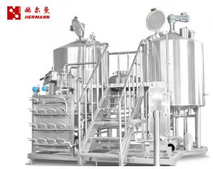 China Smart PLC Control Mini Brewery Equipment , 10BBL Microbrewery Machine wholesale
