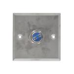 Wireless Handicap Push Button Screw Terminal , Fireproof Push To Exit Switch