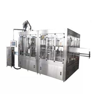 China Automatic Juice Fruit Pulp Filling Capping Machine 3 In 1 Monoblock Granule Beverage on sale