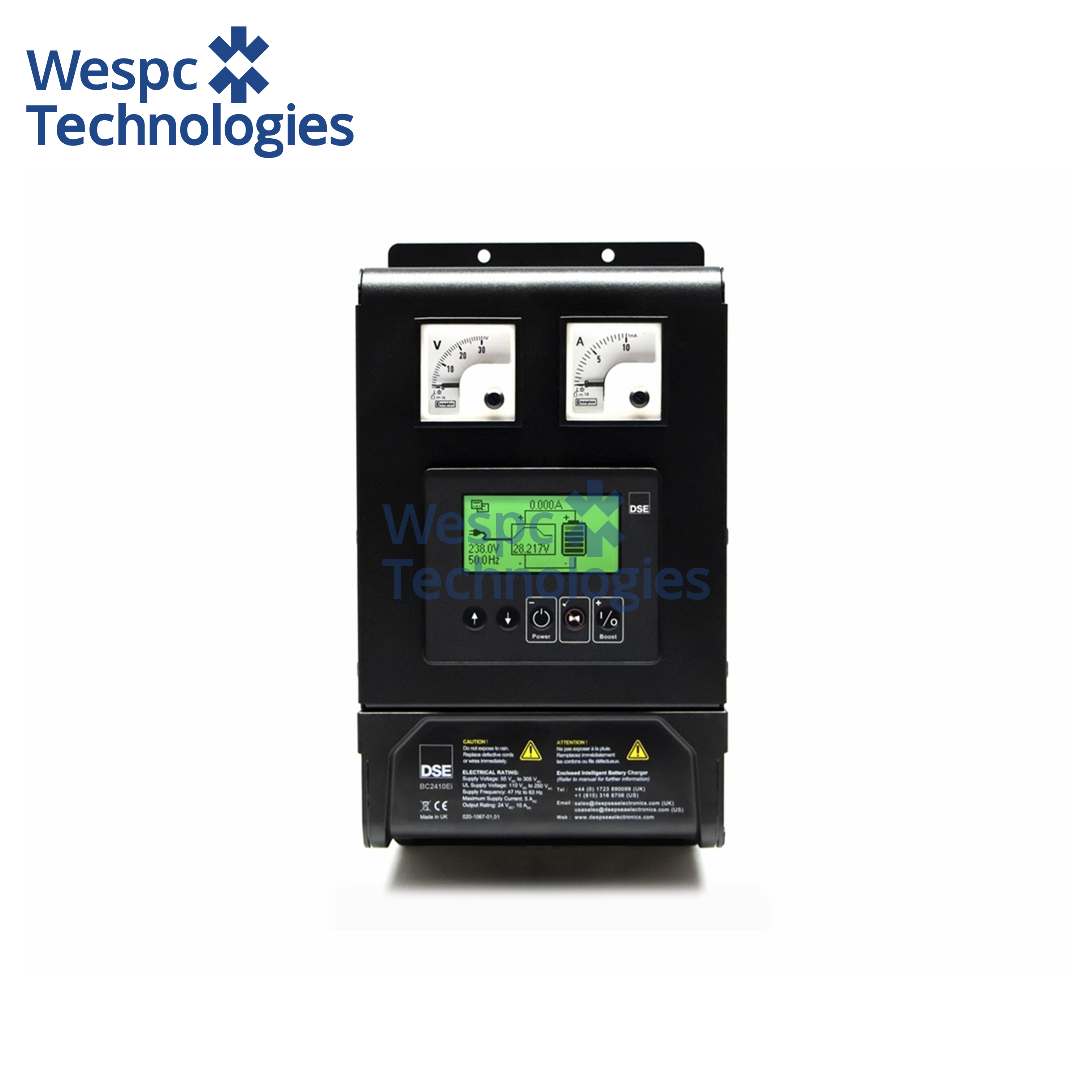 WESPC Original Deep Sea BC2410Ei 02 Enclosed Intelligent Battery Charger