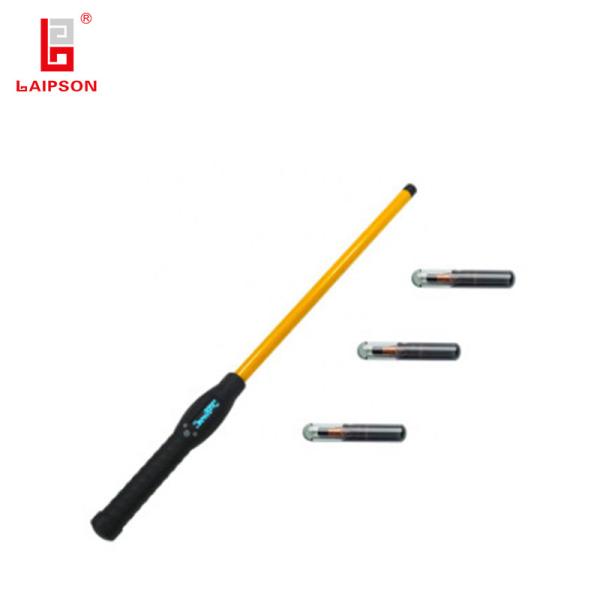 Quality EM4305 FDX-B HDX Cattle Pig Stick Reader With Long Antenna Compliant With ISO11784/5 for sale