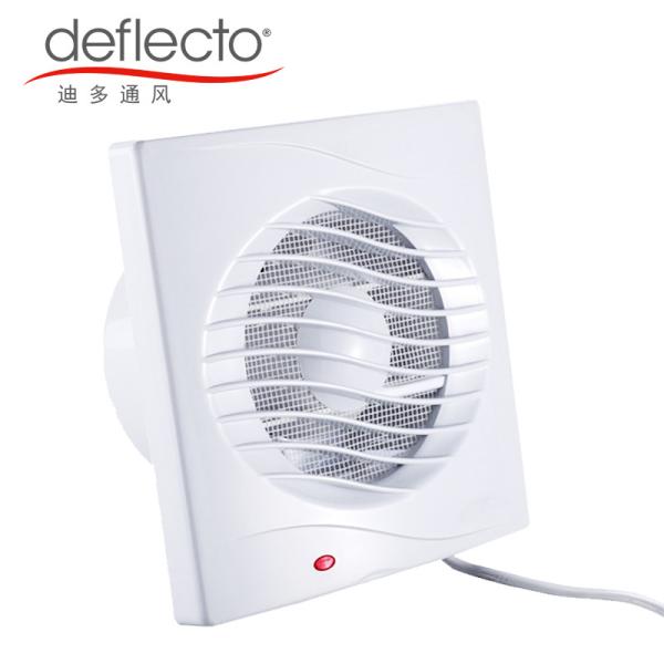 Wall Mounted Bathroom Ventilation Fan 4'' Bathroom Exhaust Fan Roof Vent