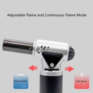 China Culinary Kitchen Gas Safty Lock Butane Blow Torch Lighter Portable wholesale
