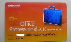 China Microsoft Ms Office 2010 Product Key Card 100% Original Online Activate wholesale