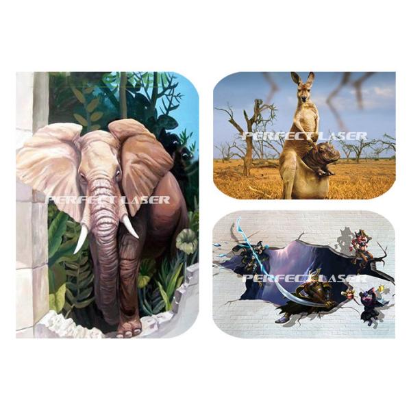 3d Large Format Automatic Wall Inkjet Printer Vertical Printing Ceramic Tiles Porcelain Walls