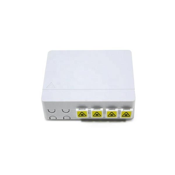 Indoor Wall Mount Distribution Box 4 Core For FDB Fiber Optic Cable ODM