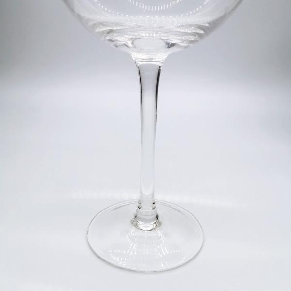 Mouthblown Large Size 750ml Stemed Crystal Wine Glasses , Crystal Red Wine Glasses
