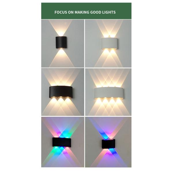 4w 6w Outdoor Waterproof LED Wall Lights