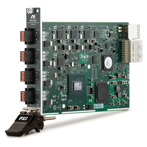 国家仪器 PXIe-8521 PXI 汽车以太网接口模块