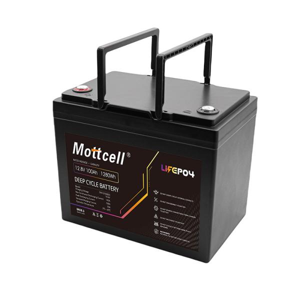 IP67 Protected 50A 12V Lifepo4 Battery M8 Terminal 640Wh Capacity / 3000-5000 Cycle Span