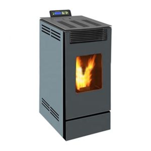Cast Iron Wood Pellet Stove 50Hz 230V 20KG Hopper Capacity