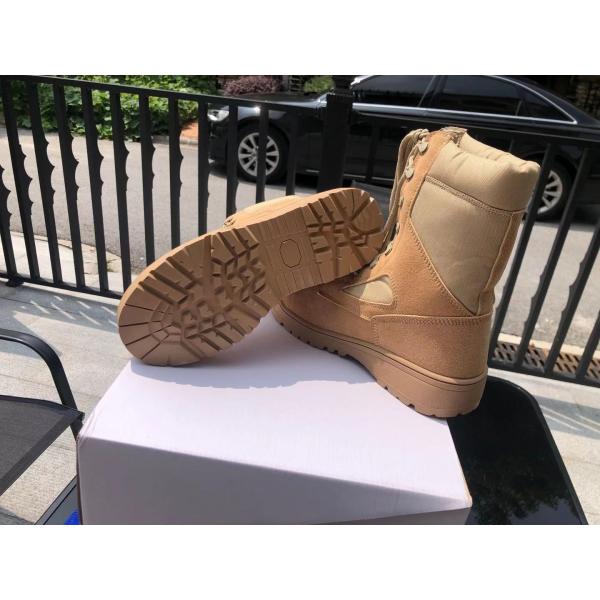 OEM ODM Canvas Steel Toe Combat Tactical Boots For Desert