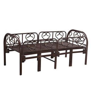 Baking Paint Metal Frame Single Iron Bed Frame