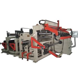 China Two Foil Decoilers Automatic Copper Foil Winding Machine on sale