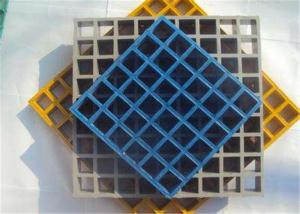 Frp Colorful Plastic Floor Grating High Strength Chemical Resistant