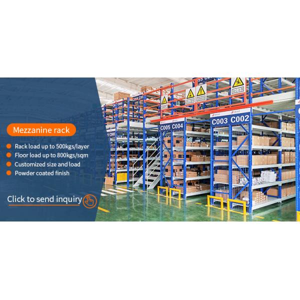 Multi Tier Mezzanine Floor Shelf Racking The Ultimate Storage Solution for Warehouses