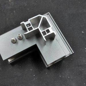 Aluminum Profile Joint Corner Aluminium Hardware For Door Frame And Windows