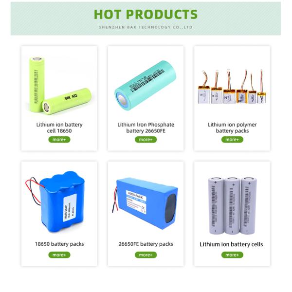 Customizable High-Performance Li-ion Batteries 18650 10S4P 24V 36V 48V 10Ah Lithium Battery Pack for E Bike