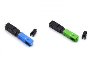 China SGS 4mm Fiber Optic Cable Connector , SC UPC Connector on sale